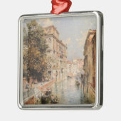 Venedig von Unterberger Silbernes Ornament (Links)