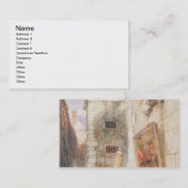 Venedig (w/c) visitenkarte (Vorne/Hinten)