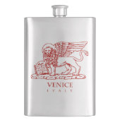 Venedig-Wappen Flachmann (Vorderseite)