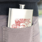 Venedig-Wappen Flachmann (Beispiel)