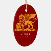 Venedig-Wappen Keramikornament (Rechts)