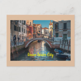 Venedig Wasserstadt Rom Postkarte