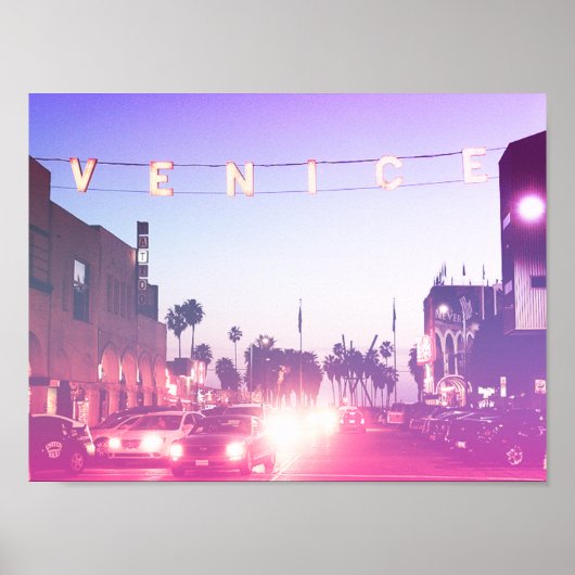 Venedig-Zeichen Poster (Vorne)