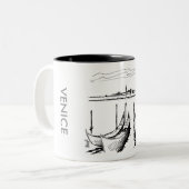 Venedig Zweifarbige Tasse (Vorderseite Links)