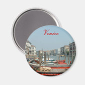 VenedigRot, Venedig Magnet (Vorderseite/Rückseite)