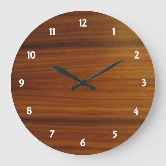 veneer dial große wanduhr (Vorderseite)