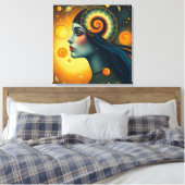 Venen des Universums Leinwanddruck (Insitu (Schlafzimmer))