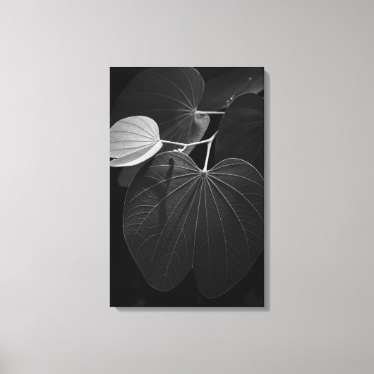 Venen eines Leaf Leinwanddruck (Vorderseite)
