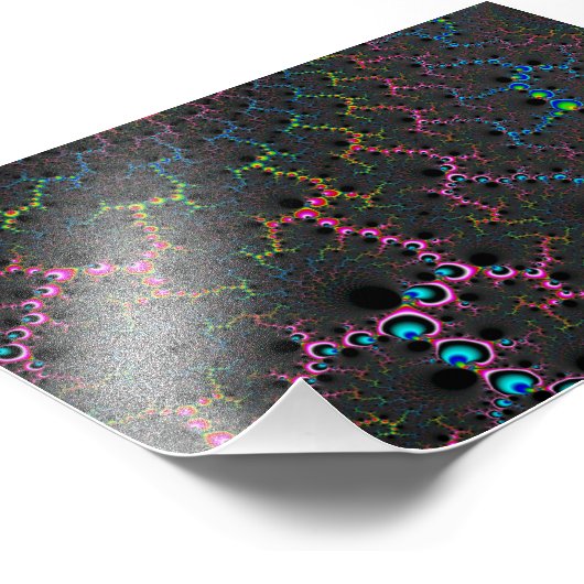 Venen - Fraktal Art Fotodruck (Ecke)