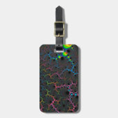 Venen - Fraktal Art Gepäckanhänger (Vorderseite vertikal)