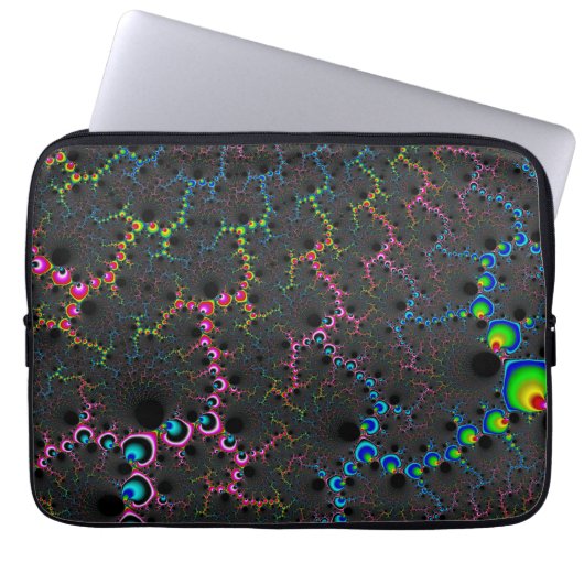 Venen - Fraktal Art Laptopschutzhülle (Vorderseite)