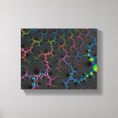 Venen - Fraktal Art Leinwanddruck (Vorderseite)