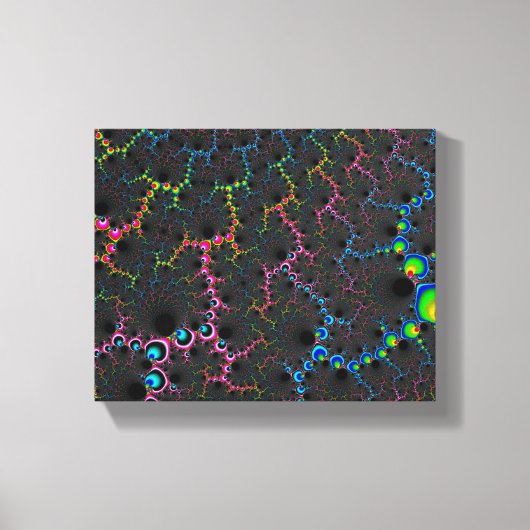 Venen - Fraktal Art Leinwanddruck (Vorderseite)