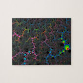 Venen - Fraktal Art Puzzle (Horizontal)