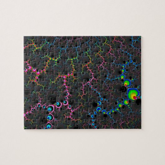 Venen - Fraktal Art Puzzle (Horizontal)