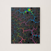 Venen - Fraktal Art Puzzle (Vertikal)