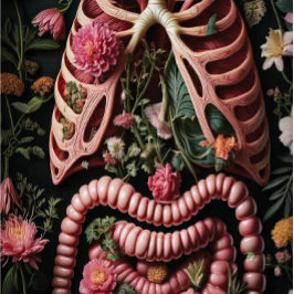 Venen und Venen Seidenpapier