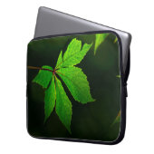 Venenmuster-Pflanze Laptopschutzhülle (Vorderseite Links)