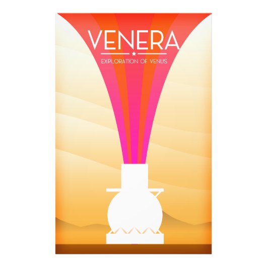 Venera Erkundung der Venus Fotodruck (Vorne)