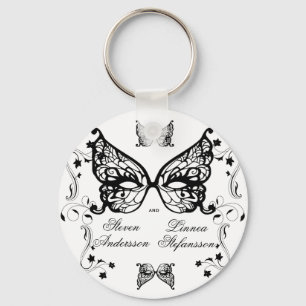 Venetia Carnivale Masque Viktorianischer Verzierte Schlüsselanhänger