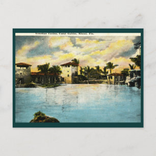 Venetian Casino, Coral Gables, FL Vintage auf Deut Postkarte