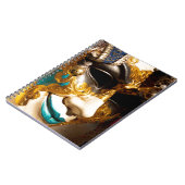 Venetian Costume Mask for Carnival Notizblock (Linke Seite)