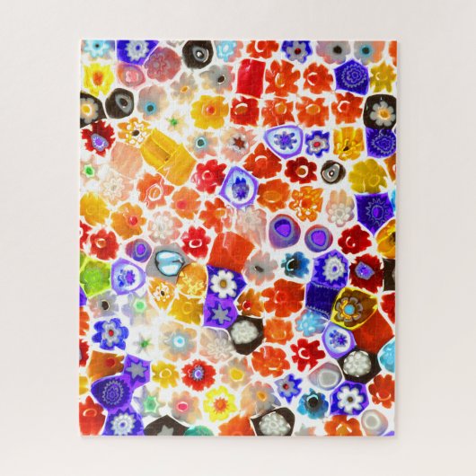 VENETIAN FLORA GLASS 16x20 INCH Puzzle (Vertikal)