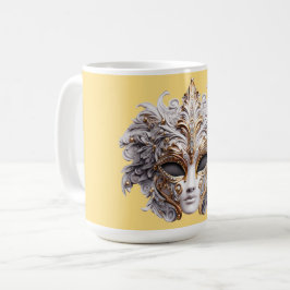 Venetian Intricately Decorated in Gray Hues Kaffeetasse