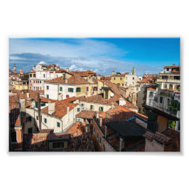 Venetian Rooftops and Terraces Fotodruck