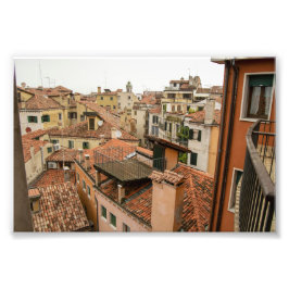 Venetian Rooftops and Terraces Fotodruck