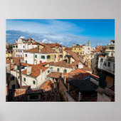 Venetian Rooftops and Terraces Poster (Vorne)