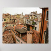 Venetian Rooftops and Terraces Poster (Vorne)