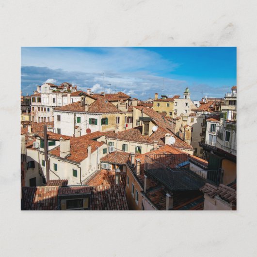 Venetian Rooftops and Terraces Postkarte (Vorderseite)