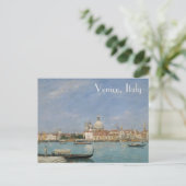 Venetian Serenity: The Grand Canal Postcard Postkarte (Stehend Vorderseite)