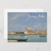 Venetian Serenity: The Grand Canal Postcard Postkarte (Vorne/Hinten)