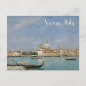 Venetian Serenity: The Grand Canal Postcard Postkarte (Vorderseite)