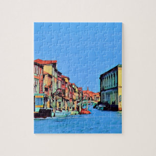 Venetianische Lagune - MURANO - Ansicht Puzzle