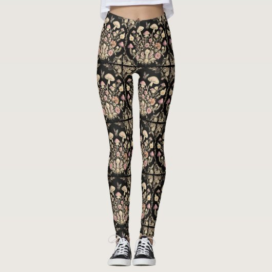 Venetianische Pilze Leggings (Vorderseite)