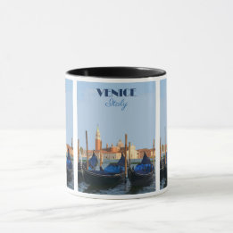 Venetianische Träume: Vintage Italien Reiseplakat Tasse
