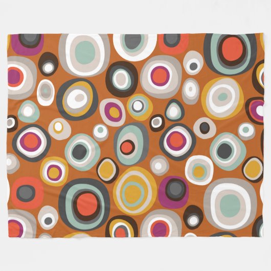 Venetien boho Stellenbernstein Fleecedecke (Vorderseite (Horizontal))