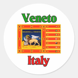 Venetien Italien Runder Aufkleber