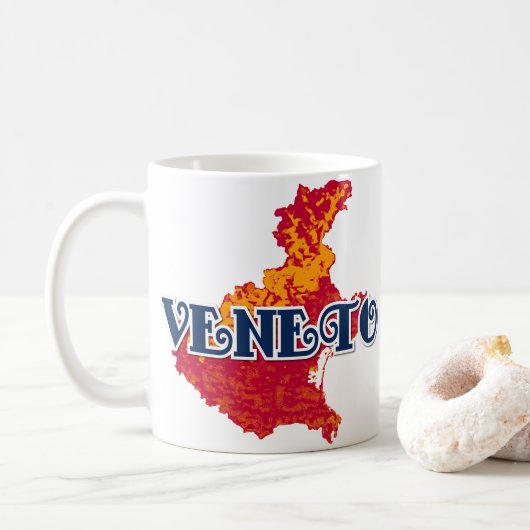 Venetien Kaffeetasse (Mit Donut)