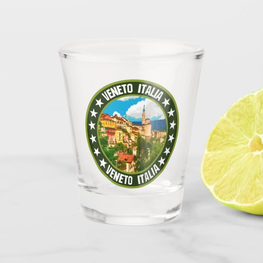 Venetien Schnapsglas (Vorderseite)