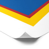 Venetien Wappen Kunstdruckerei Poster (Ecke)