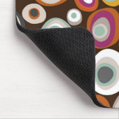 veneto boho spot Schokolade Mousepad (Ecke)