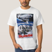 Venez en Suisse ~ Kommen Sie zur Schweiz T-Shirt (Vorderseite)