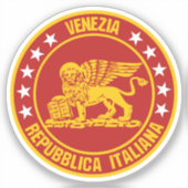 Venezia Aufkleber (Vorderseite)