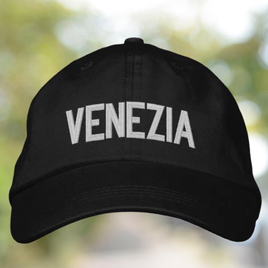 Venezia Embroidered Hat Bestickte Baseballkappe
