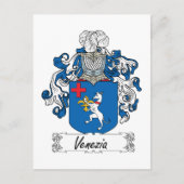 Venezia-Familienwappen Postkarte (Vorderseite)