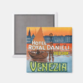 Venezia Hotel Royal Danieli Magnet (Vorderseite/Rückseite)